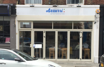 Azzurri Pizzeria Streatham Hill (shop front)