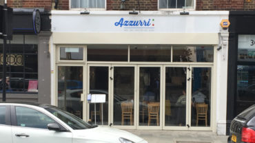 Azzurri Pizzeria Streatham Hill (shop front)