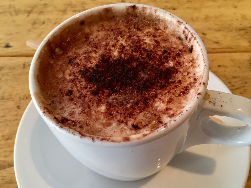 Hot chocolate from Perfect Blend in Streatham