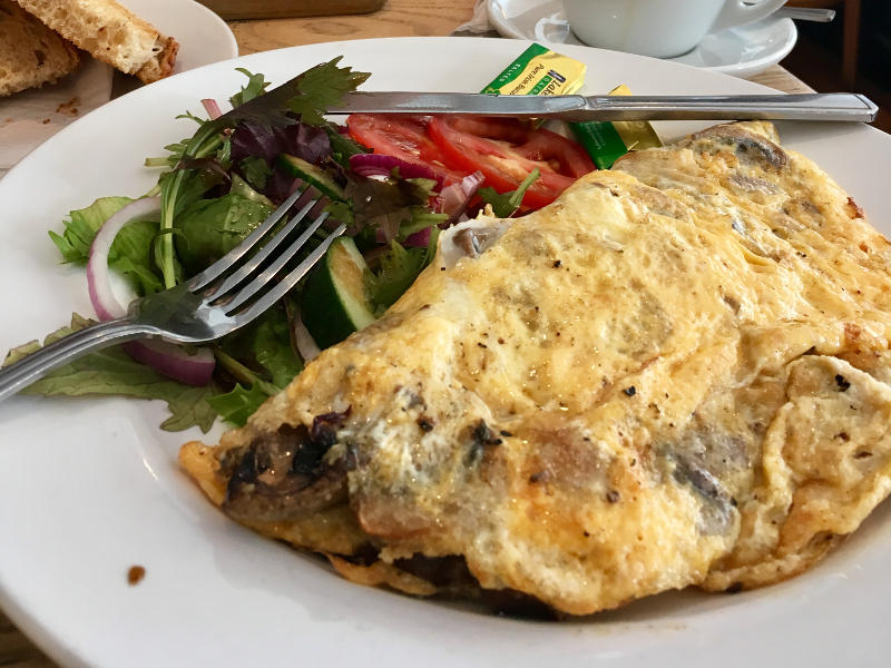 Omelette and Salad (Perfect Blend - Streatham Hill)