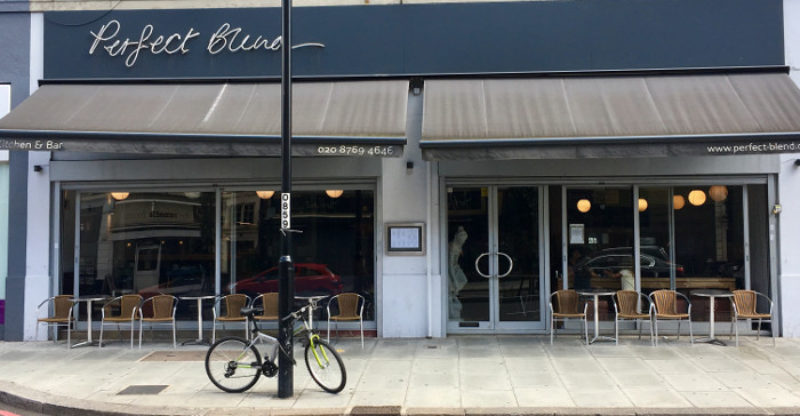 Perfect Blend as seen from Streatham High Road