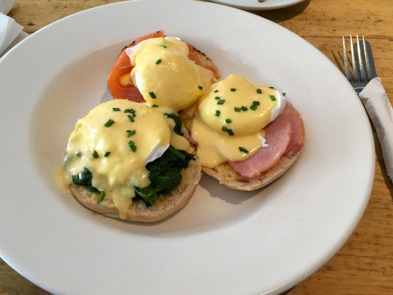 Triple Eggs (Benedict, Florentine, Royale) from Perfect Blend in Streatham